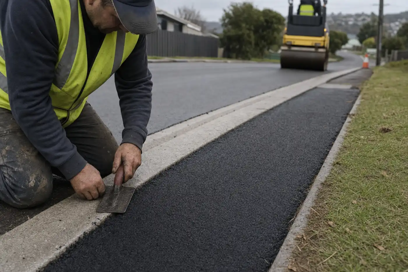 Footpaths & Pathways work in progress in Launceston Tasmania